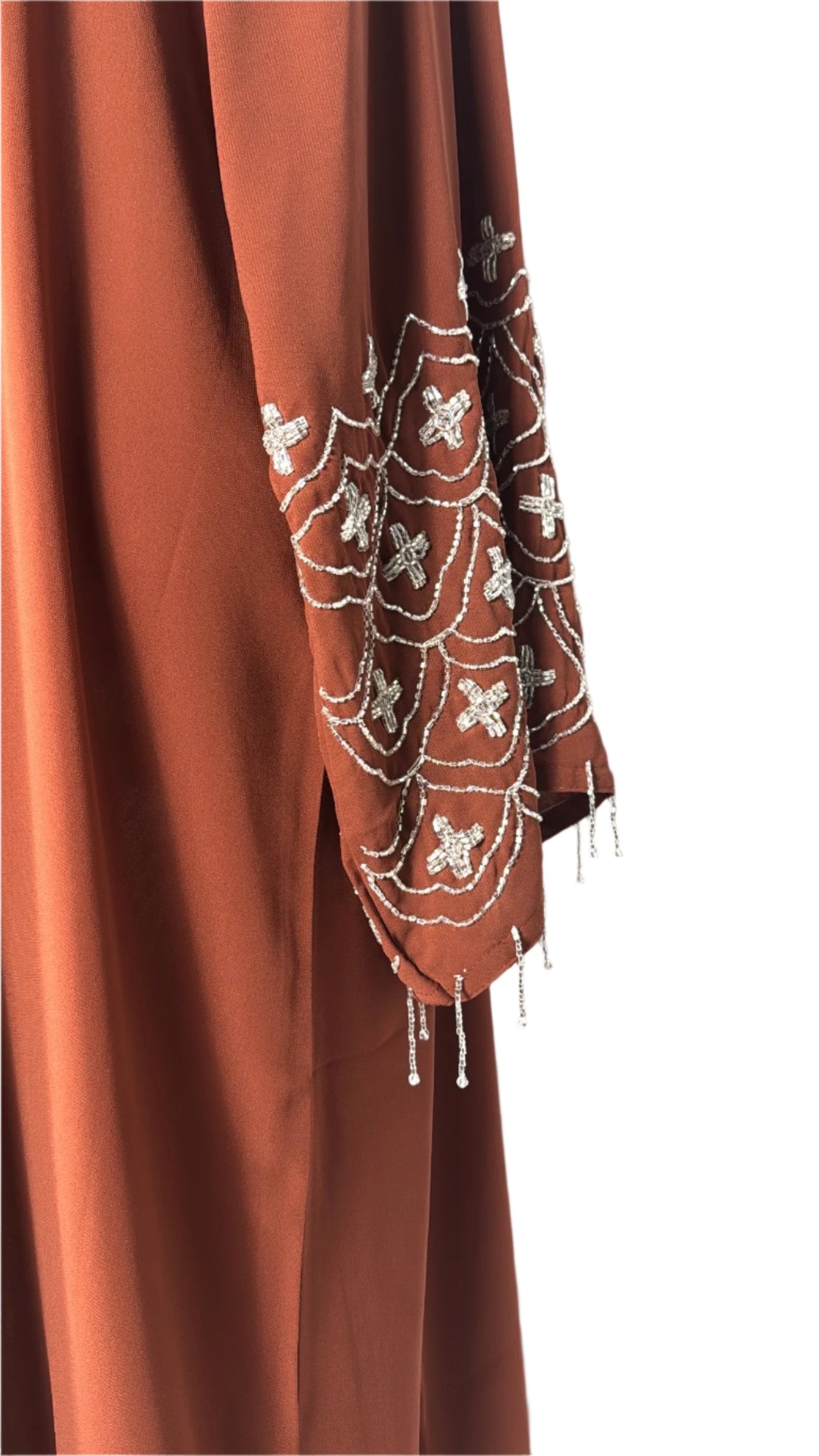 DEEP ORANGE - Abaya & Hijab set