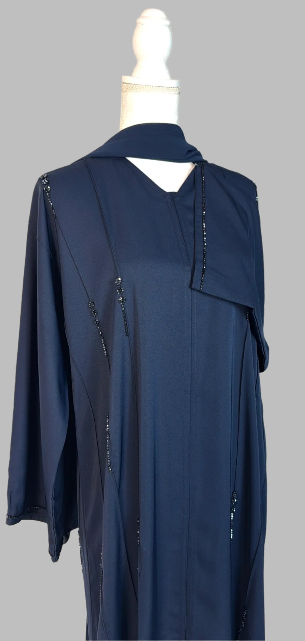 SPARKLY BLUE - Abaya & Hijab set
