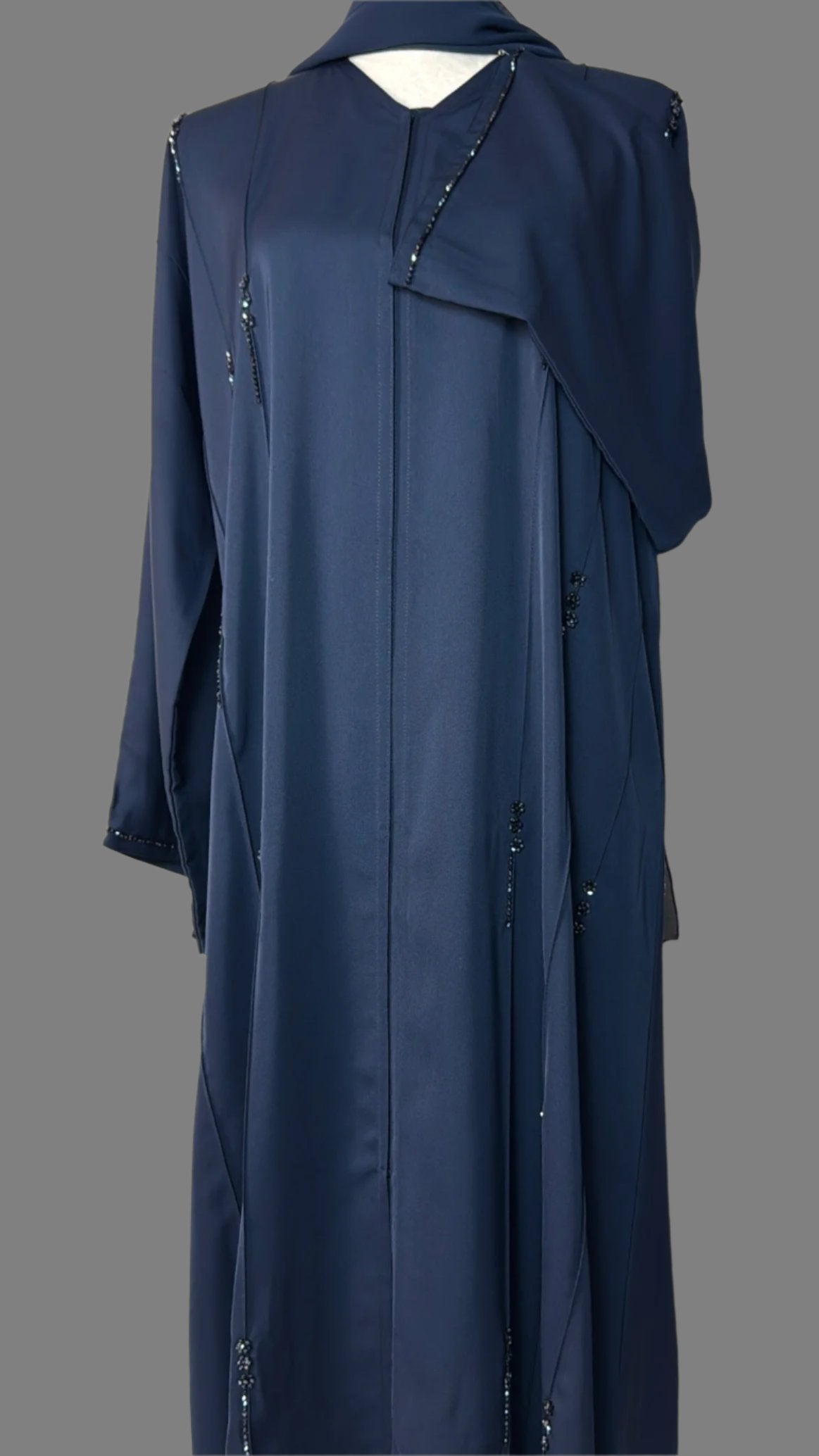 SPARKLY BLUE - Abaya & Hijab set