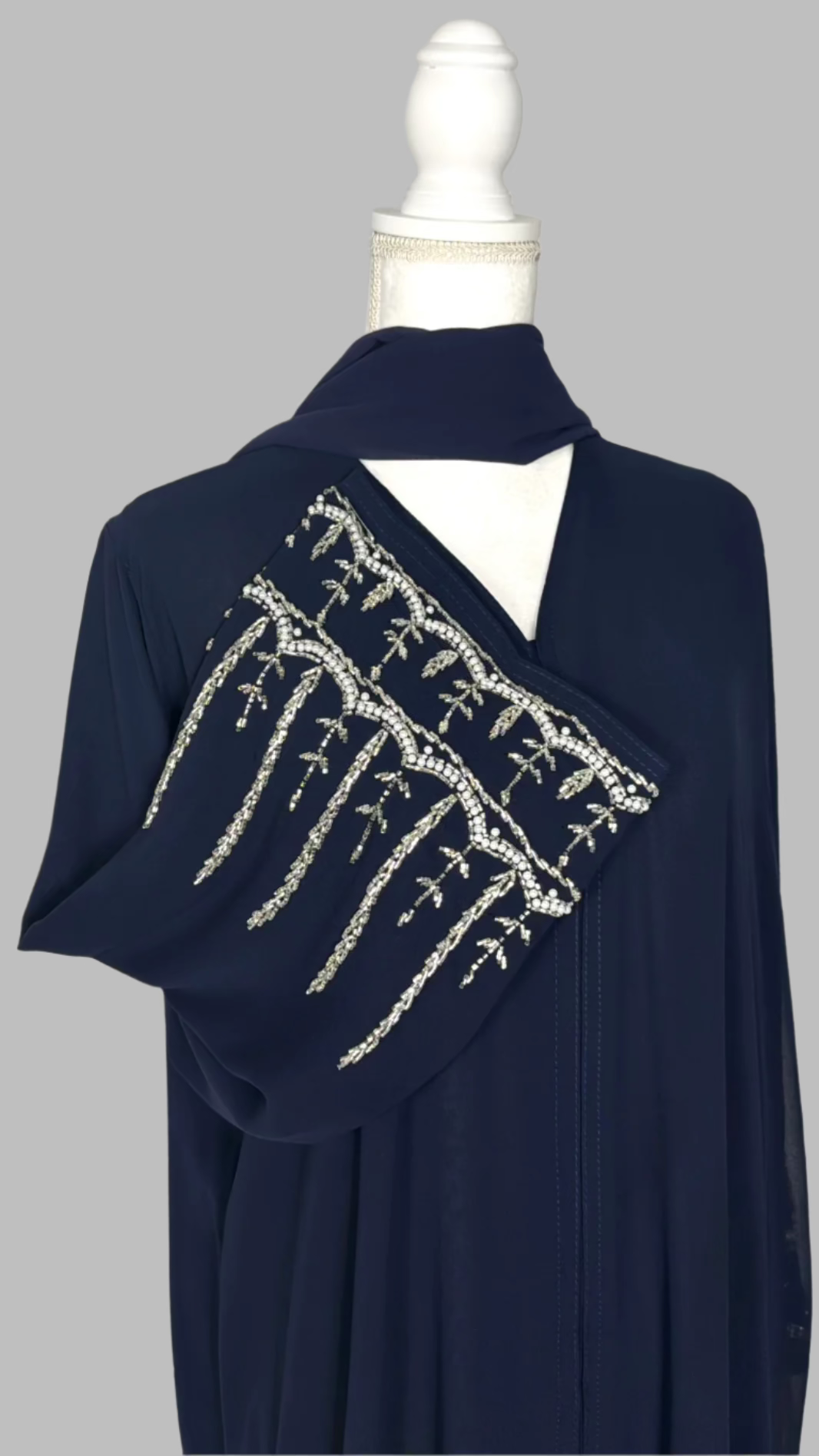 CHIQ BLUE - Abaya & Hijab set