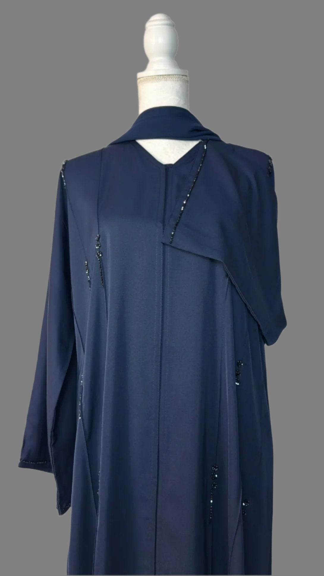 SPARKLY BLUE - Abaya & Hijab set